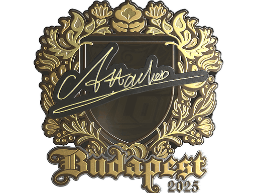 Attacker (Gold) CS2 Sticker