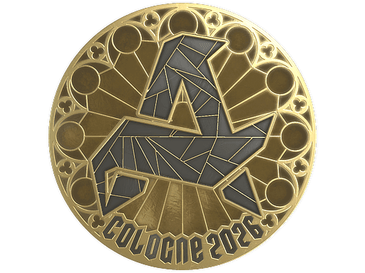 Aurora (Gold) CS2 Sticker