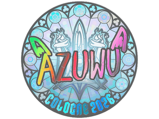 AZUWU (Holo) CS2 Sticker