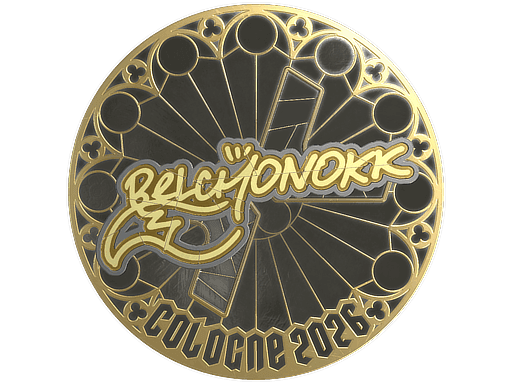 BELCHONOKK (Gold) CS2 Sticker