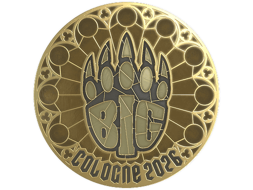 BIG (Gold) CS2 Sticker