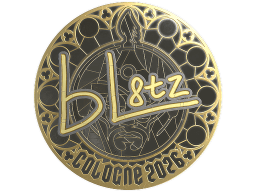 bLitz (Gold) CS2 Sticker