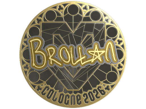 Brollan (Gold) CS2 Sticker