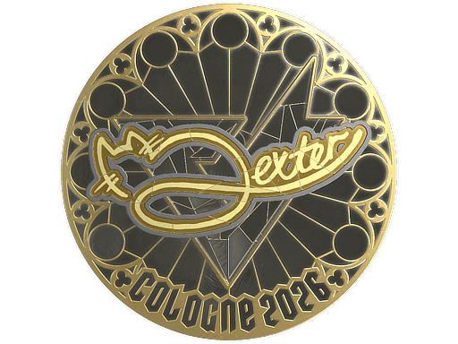 dexter (Gold) CS2 Sticker