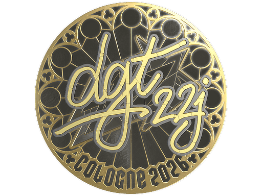 dgt (Gold) CS2 Sticker