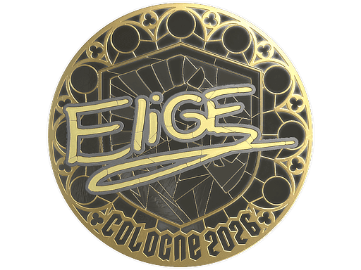 EliGE (Gold) CS2 Sticker