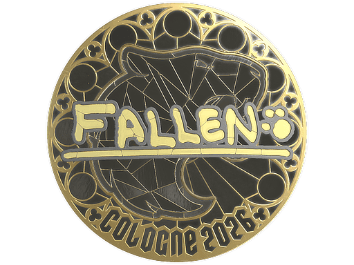 FalleN (Gold) CS2 Sticker