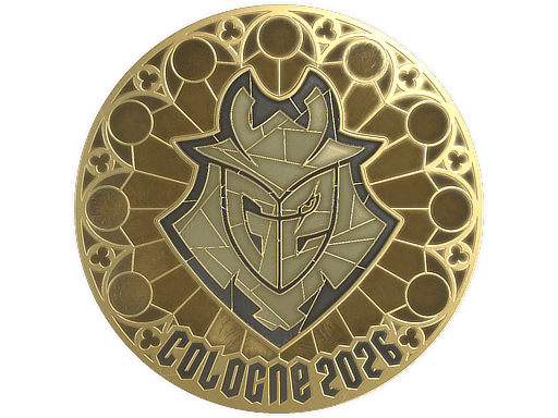 G2 esports (Gold) CS2 Sticker