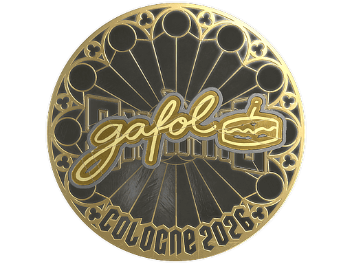 gafolo (Gold) CS2 Sticker