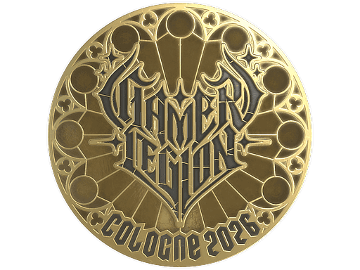 GamerLegion (Gold) CS2 Sticker