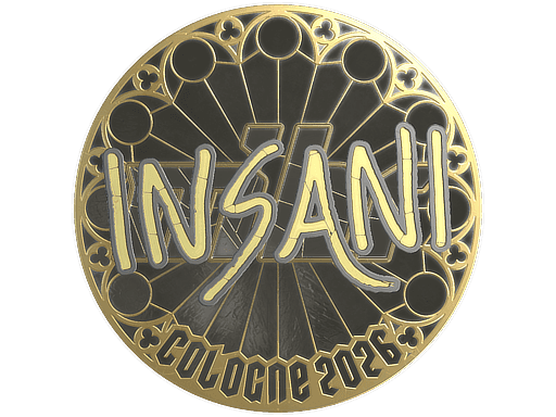 insani (Gold) CS2 Sticker
