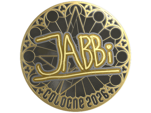 jabbi (Gold) CS2 Sticker