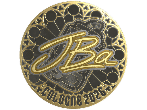 JBa (Gold) CS2 Sticker