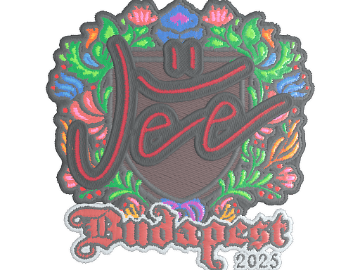 Jee (Embroidered) CS2 Sticker