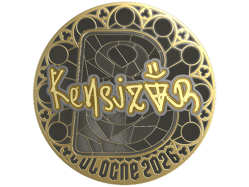 kensizor (Gold) CS2 Sticker