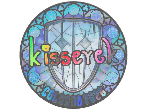 kisserek (Holo) CS2 Sticker