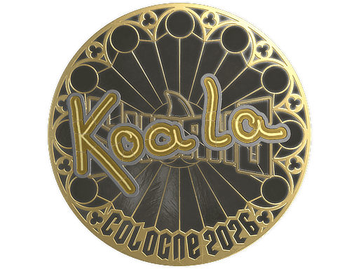 koala (Gold) CS2 Sticker