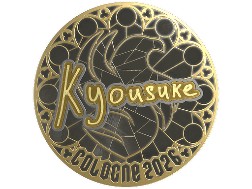 kyousuke (Gold) CS2 Sticker