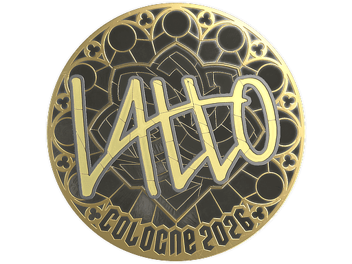 latto (Gold) CS2 Sticker