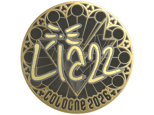 Liazz (Gold) CS2 Sticker