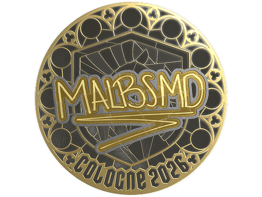 malbsMd (Gold) CS2 Sticker