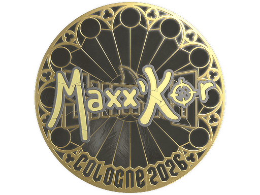 maxxkor (Gold) CS2 Sticker