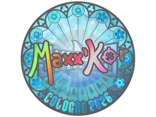 maxxkor (Holo) CS2 Sticker