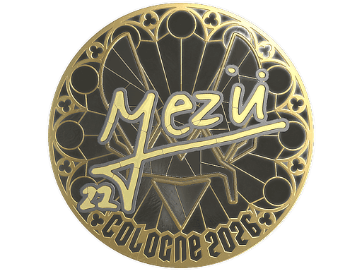 mezii (Gold) CS2 Sticker