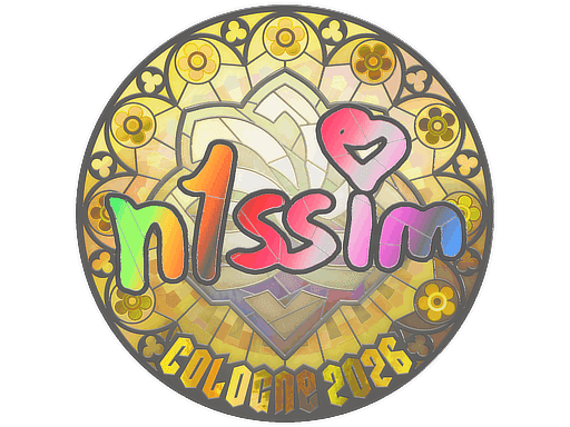 n1ssim (Holo) CS2 Sticker