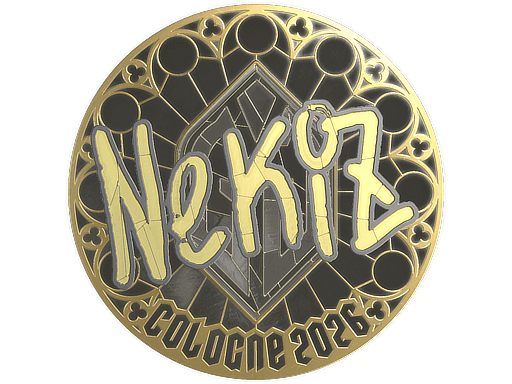 NEKiZ (Gold) CS2 Sticker
