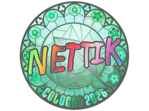 nettik (Holo) CS2 Sticker