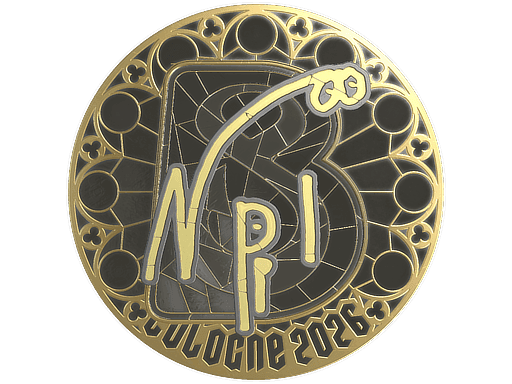 npl (Gold) CS2 Sticker