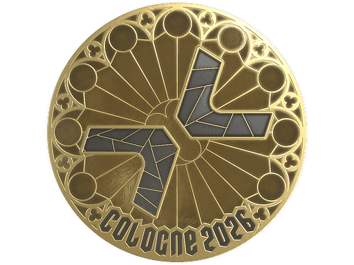 PARIVISION (Gold) CS2 Sticker