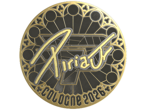piriajr (Gold) CS2 Sticker