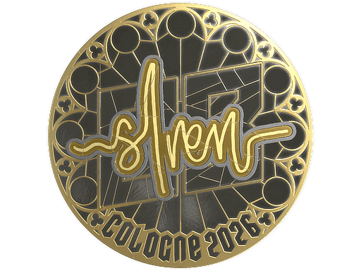 S1ren (Gold) CS2 Sticker