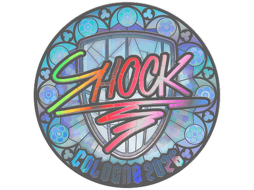 SHOCK (Holo) CS2 Sticker