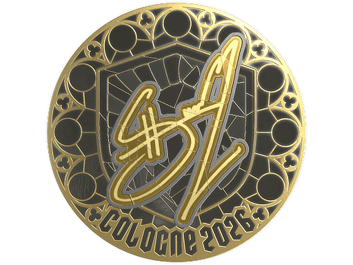 siuhy (Gold) CS2 Sticker