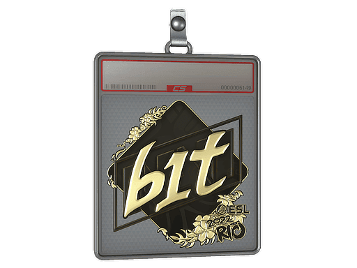 b1t (Gold) CS2 Sticker