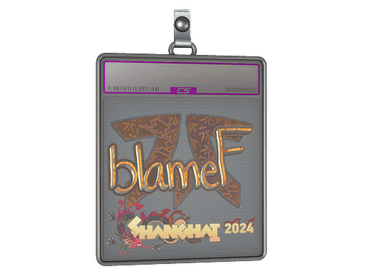 blameF (Holo) CS2 Sticker