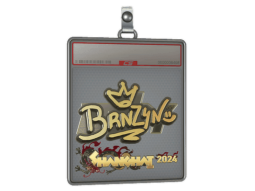 brnz4n (Gold) CS2 Sticker