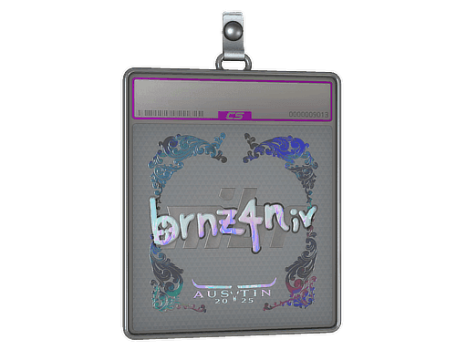 brnz4n (Holo) CS2 Sticker