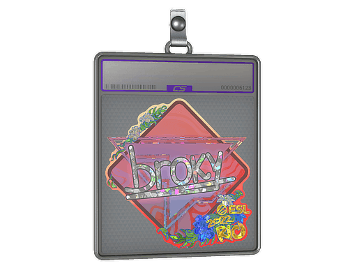 broky (Glitter) CS2 Sticker
