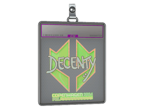 decenty (Holo) CS2 Sticker