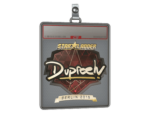dupreeh (Gold) CS2 Sticker