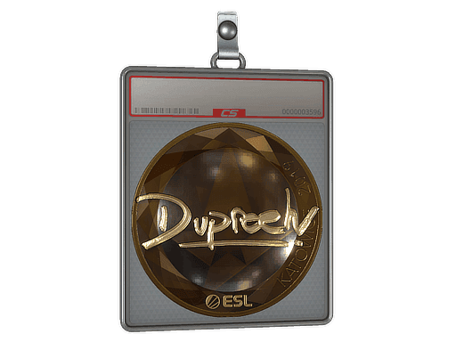 dupreeh (Gold) CS2 Sticker