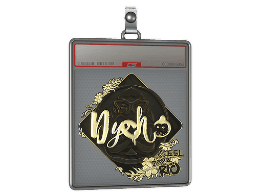 Dycha (Gold) CS2 Sticker