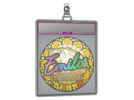 EmiliaQAQ (Holo) CS2 Sticker