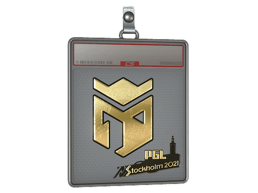 Entropiq (Gold) CS2 Sticker