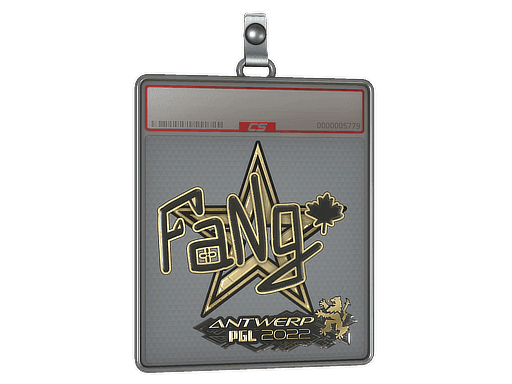 FaNg (Gold) CS2 Sticker
