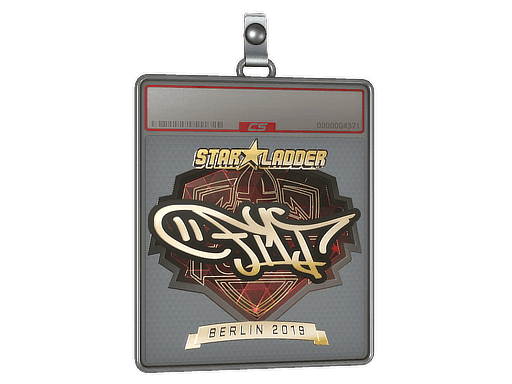 FL1T (Gold) CS2 Sticker